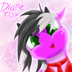 Size: 1024x1024 | Tagged: safe, artist:dianetgx, imported from derpibooru, oc, oc only, dracony, dragon, hybrid, clothes, looking at you, necktie, smiling, smiling at you, uniform