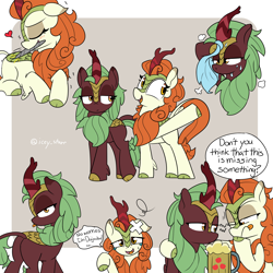 Size: 3000x3000 | Tagged: safe, artist:icey, imported from derpibooru, autumn blaze, cinder glow, summer flare, kirin, pony, :p, alcohol, awwtumn blaze, bandage, beer, butt, crying, cute, eyes closed, female, heart, implied kirin beer, japanese, kirinbetes, meme, mouth hold, nail file, one eye closed, open mouth, open smile, pain, plot, smiling, sweat, sweating towel guy, tears of pain, teary eyes, tongue out, towel