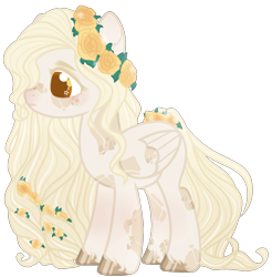 Size: 1467x1491 | Tagged: safe, artist:kawaiighetto, imported from derpibooru, oc, oc only, pegasus, pony, female, floral head wreath, flower, hoof polish, mare, pegasus oc, rose, simple background, solo, transparent background, wings