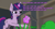 Size: 1085x587 | Tagged: safe, artist:zebra, twilight sparkle, oc, oc:anon, human, pony, unicorn, angry, featured image, gun, handgun, levitation, magic, movie parody, movie reference, parody, pistol, pulp fiction, scared, telekinesis, this will end in death, this will end in pain, weapon