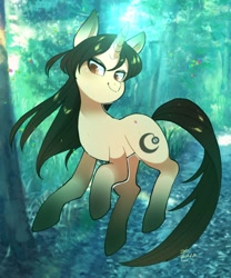 Size: 1090x1310 | Tagged: safe, artist:potetecyu_to, imported from derpibooru, oc, oc only, pony, unicorn, female, horn, mare, solo