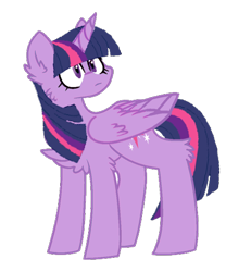 Size: 456x547 | Tagged: safe, artist:alari1234-bases, artist:decokenite, imported from derpibooru, twilight sparkle, alicorn, pony, base used, chest fluff, ear fluff, female, full body, hoof fluff, mare, requested art, simple background, standing, transparent background, twilight sparkle (alicorn), worried