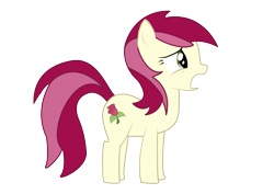 Size: 1587x1123 | Tagged: safe, artist:nebulonb100, imported from derpibooru, roseluck, earth pony, pony, female, mare, open mouth, simple background, solo, transparent background, vector