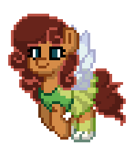 Size: 196x228 | Tagged: artist needed, safe, imported from derpibooru, oc, oc only, fairy, fairy pony, original species, pony, pony town, aisha, animated, clothes, flying, gif, magic winx, simple background, skirt, solo, transparent background, winx club