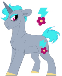 Size: 1196x1459 | Tagged: safe, artist:moonert, imported from derpibooru, oc, oc only, pony, unicorn, colored hooves, frown, horn, male, simple background, solo, stallion, transparent background, unicorn oc