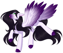 Size: 2992x2520 | Tagged: safe, artist:purplegrim40, imported from derpibooru, oc, oc only, pegasus, pony, :p, colored hooves, ear fluff, floppy ears, pegasus oc, raised hoof, simple background, solo, tongue out, transparent background