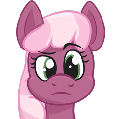 Size: 1749x1698 | Tagged: safe, artist:xppp1n, imported from ponybooru, cheerilee, earth pony, bust, female, looking at you, mare, raised eyebrow, simple background, solo, transparent background