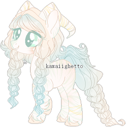 Size: 405x409 | Tagged: safe, artist:kawaiighetto, imported from derpibooru, pony, braid, braided tail, simple background, solo, tail, transparent background