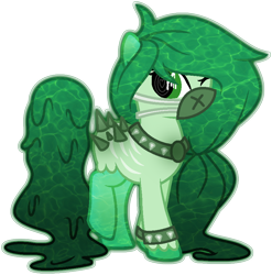 Size: 848x858 | Tagged: safe, artist:eiine, imported from derpibooru, oc, oc only, original species, pony, aqua equos, closed species, face mask, mask, simple background, solo, transparent background