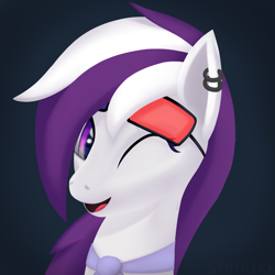 Size: 2480x2480 | Tagged: safe, artist:syntriax, imported from derpibooru, oc, oc only, oc:dream revival, pony, female, high res, mare, multicolored mane, raffle prize, solo, source filmmaker