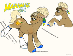 Size: 1280x985 | Tagged: safe, artist:leparva, imported from derpibooru, pony, brazil, brazilian portuguese, brown eyes, clothes, cute, cute face, female, mare, nation ponies, ponified, socks, socks with sandals