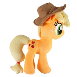 Size: 800x800 | Tagged: safe, artist:symbiotestudios, imported from derpibooru, applejack, irl, photo, plushie, simple background, solo, white background