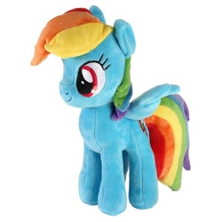 Size: 800x800 | Tagged: safe, artist:symbiotestudios, imported from derpibooru, rainbow dash, irl, photo, plushie, simple background, solo, white background