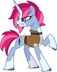 Size: 1143x1434 | Tagged: safe, artist:rickysocks, imported from derpibooru, oc, oc only, pony, unicorn, base used, female, frown, looking back, mare, raised hoof, simple background, solo, transparent background