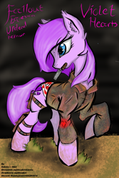 Size: 800x1200 | Tagged: safe, artist:nightwalkerdakota, imported from derpibooru, oc, earth pony, fallout equestria, solo
