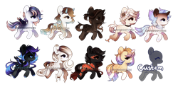 Size: 1136x558 | Tagged: safe, artist:dammmnation, imported from derpibooru, oc, oc only, earth pony, pegasus, pony, unicorn, base used, earth pony oc, horn, pegasus oc, simple background, transparent background, unicorn oc, wings