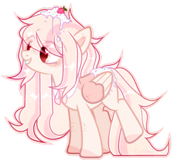 Size: 1280x1167 | Tagged: safe, artist:toffeelavender, imported from derpibooru, oc, oc only, pegasus, pony, base used, female, grin, mare, pegasus oc, simple background, smiling, solo, transparent background, wings