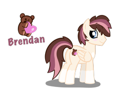 Size: 2732x2048 | Tagged: safe, artist:xcosmicghostx, imported from derpibooru, oc, oc only, oc:brendan, pegasus, pony, butt, coat markings, male, pegasus oc, plot, plushie, simple background, socks (coat markings), solo, stallion, story included, teddy bear, transparent background, wings