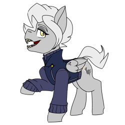 Size: 1600x1600 | Tagged: safe, artist:coatieyay, imported from derpibooru, oc, oc:silver concord, pegasus, pony, simple background, transparent background