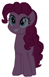 Size: 688x1064 | Tagged: safe, artist:benpictures1, imported from ponybooru, pinkie pie, earth pony, pony, my little pony: the movie, cute, diapinkes, female, inkscape, mare, simple background, solo, transparent background, vector