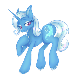 Size: 1240x1240 | Tagged: safe, artist:anyponyrequests, edit, editor:edits of hate, imported from twibooru, trixie, pony, unicorn, colored hooves, eyeshadow, female, image, makeup, mare, open mouth, png, simple background, solo, transparent background, unshorn fetlocks