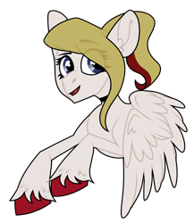 Size: 1600x1844 | Tagged: safe, artist:moonert, imported from derpibooru, oc, oc only, pegasus, pony, choker, eye clipping through hair, eyelashes, pegasus oc, simple background, solo, transparent background, unshorn fetlocks, wings