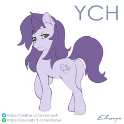 Size: 1000x1000 | Tagged: safe, artist:coffune, artist:elronya, artist:eltaile, imported from derpibooru, earth pony, pony, any race, butt, commission, cute, dock, plot, simple background, solo, tail, white background, your character here