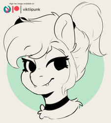 Size: 4000x4432 | Tagged: safe, artist:viktiipunk, imported from derpibooru, oc, bat pony, pony, choker, female, mare, solo