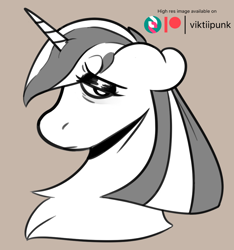 Size: 1122x1200 | Tagged: safe, artist:viktiipunk, imported from derpibooru, oc, oc:gloomy day, pony, unicorn, bags under eyes, eyeshadow, female, frown, makeup, mare, sad, solo