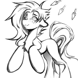 Size: 670x670 | Tagged: artist needed, source needed, safe, imported from derpibooru, oc, oc:materlia harvest, earth pony, pony, solo