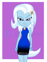 Size: 3872x5128 | Tagged: safe, artist:milkyboo898, imported from derpibooru, trixie, human, equestria girls, equestria girls series, clothes, cute, dress, female, solo