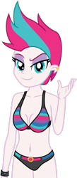 Size: 1024x2355 | Tagged: safe, artist:emeraldblast63, imported from derpibooru, zipp storm, human, equestria girls, bare shoulders, belly button, bikini, breasts, cleavage, clothes, equestria girls-ified, g5, g5 to equestria girls, generation leap, simple background, sleeveless, solo, stupid sexy zipp storm, swimsuit, transparent background