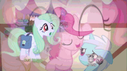 Size: 1280x720 | Tagged: safe, artist:aleatoiremixes, edit, edited screencap, imported from derpibooru, screencap, fluttershy, pinkie pie, spike, dragon, earth pony, pegasus, pony, a friend in deed, green isn't your color, party of one, season 1, season 2, the return of harmony, the ticket master, 2012, absurd file size, animated, crying, desktop ponies, female, hoofbump, hub logo, i'm blue, link in description, logo, male, mare, nostalgia, pinkie promise, pixel art, seizure warning, sound, sprite, the hub, webm, youtube link, youtube video, ytpmv