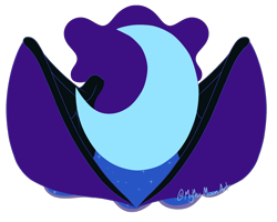 Size: 1250x1000 | Tagged: safe, artist:kurikiin, imported from derpibooru, nightmare moon, cutie mark, cutie mark only, no pony, simple background, transparent background, wings