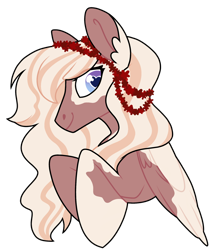 Size: 1600x1867 | Tagged: safe, artist:moonert, imported from derpibooru, oc, oc only, pegasus, pony, bust, female, mare, pegasus oc, simple background, smiling, solo, transparent background, wings
