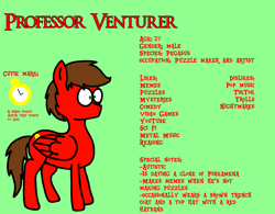 Size: 2074x1620 | Tagged: safe, artist:professorventurer, imported from derpibooru, oc, oc:professor venturer, pegasus, pony, cutie mark, male, needs more saturation, pegasus oc, ponysona, reference sheet, simple background, solo, standing