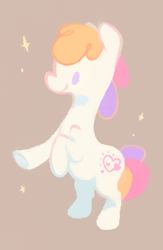 Size: 226x347 | Tagged: safe, artist:bananasmores, imported from derpibooru, light heart, earth pony, pony, solo