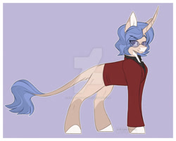 Size: 1920x1536 | Tagged: safe, artist:krypticquartz, imported from derpibooru, oc, oc:lucian, pony, unicorn, clothes, glasses, male, solo, stallion