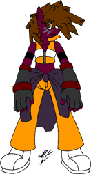 Size: 1048x1991 | Tagged: safe, artist:inferno, imported from derpibooru, oc, oc only, anthro, earth, simple background, solo, transformation, transparent background