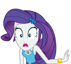 Size: 1024x917 | Tagged: safe, artist:fireluigi29, edit, edited screencap, imported from derpibooru, screencap, rarity, human, equestria girls, background removed, female, not a vector, open mouth, rarity peplum dress, shocked, shocked expression, simple background, sleeveless, solo, transparent background