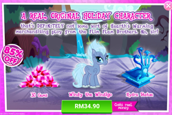 Size: 1018x684 | Tagged: safe, idw, imported from derpibooru, windy the windigo, hydra, windigo, advertisement, costs real money, female, gameloft, gem, mare, multiple heads, official, sale