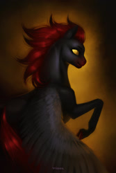 Size: 1024x1536 | Tagged: safe, artist:purpletigra, imported from derpibooru, oc, oc only, pegasus, pony, solo