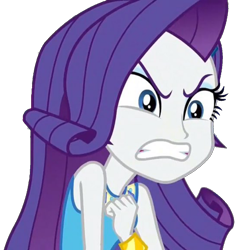 Size: 964x1024 | Tagged: safe, artist:fireluigi29, edit, edited screencap, imported from derpibooru, screencap, rarity, human, equestria girls, angry, background removed, female, not a vector, rarity peplum dress, simple background, sleeveless, solo, transparent background