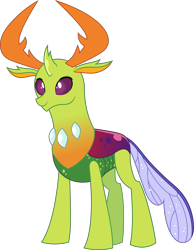 Size: 3000x3858 | Tagged: safe, artist:dashiesparkle, imported from derpibooru, thorax, changedling, changeling, absurd resolution, king thorax, simple background, solo, transparent background, vector