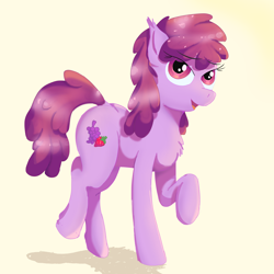 Size: 5000x5000 | Tagged: safe, artist:fdv.alekso, berry punch, berryshine, earth pony, pony, female, mare, smiling, solo, solo female