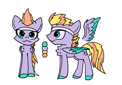 Size: 2348x1636 | Tagged: safe, artist:rainbowwing, imported from derpibooru, oc, oc:tropico cyclo, pegasus, pony, :3, chest fluff, folded wings, looking at you, male, simple background, solo, white background, wings