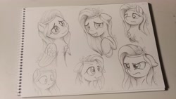 Size: 4656x2620 | Tagged: safe, artist:itchystomach, imported from derpibooru, pipp petals, pegasus, pony, g5, pencil drawing, traditional art