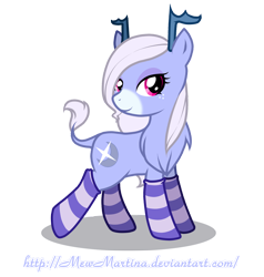 Size: 1810x1900 | Tagged: safe, artist:churobu, imported from derpibooru, oc, oc only, oc:moon sparkle, deer, pony, unideer, antlers, chest fluff, clothes, eyelashes, female, freckles, mare, simple background, socks, striped socks, transparent background