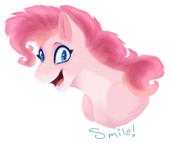 Size: 1508x1262 | Tagged: safe, artist:purplegrim40, imported from derpibooru, pinkie pie, earth pony, pony, female, mare, simple background, smiling, solo, transparent background