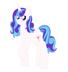 Size: 1890x2000 | Tagged: safe, artist:queenderpyturtle, imported from derpibooru, oc, oc:carnation, pony, unicorn, male, offspring, parent:pokey pierce, parent:royal ribbon, simple background, solo, stallion, white background